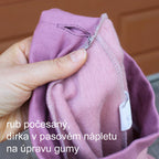 Zimní legíny starorůžové