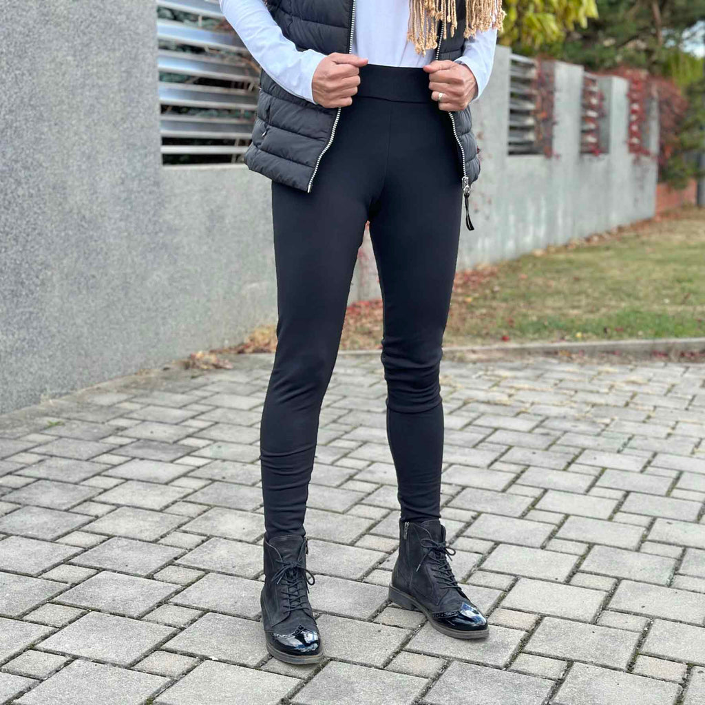 Zimní legíny funkční černé
