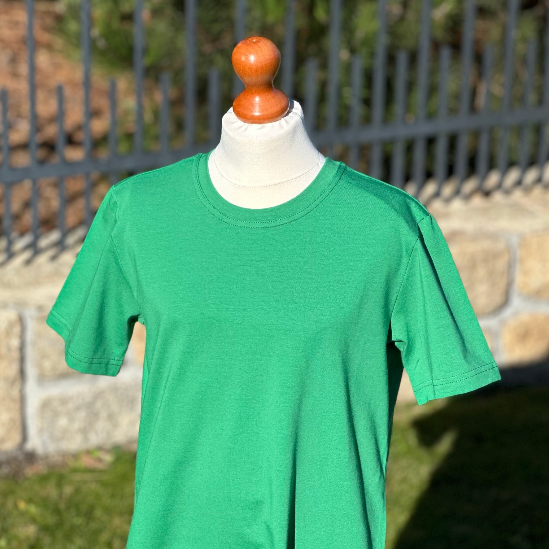 Tričko trávově zelené