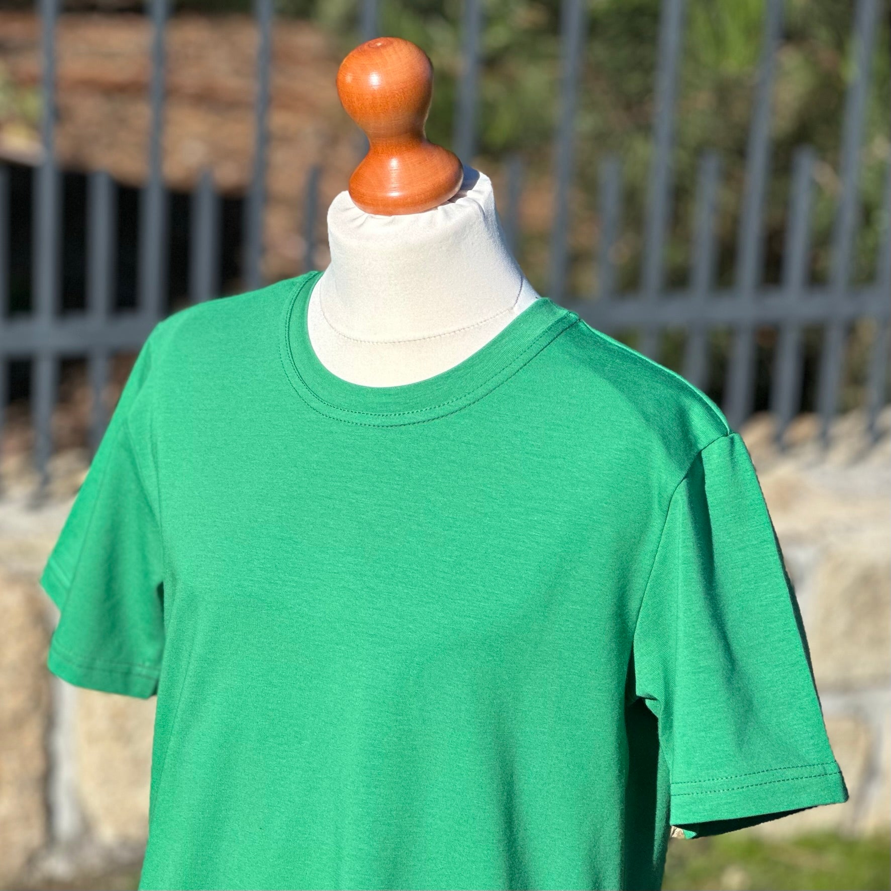 Tričko trávově zelené