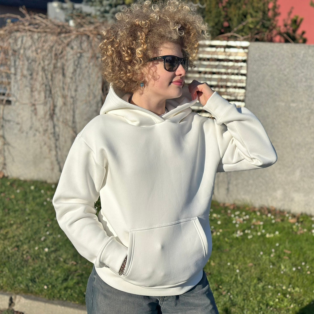 Mikina smetanová