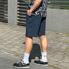 Pánské kraťasy tmavě modré denim