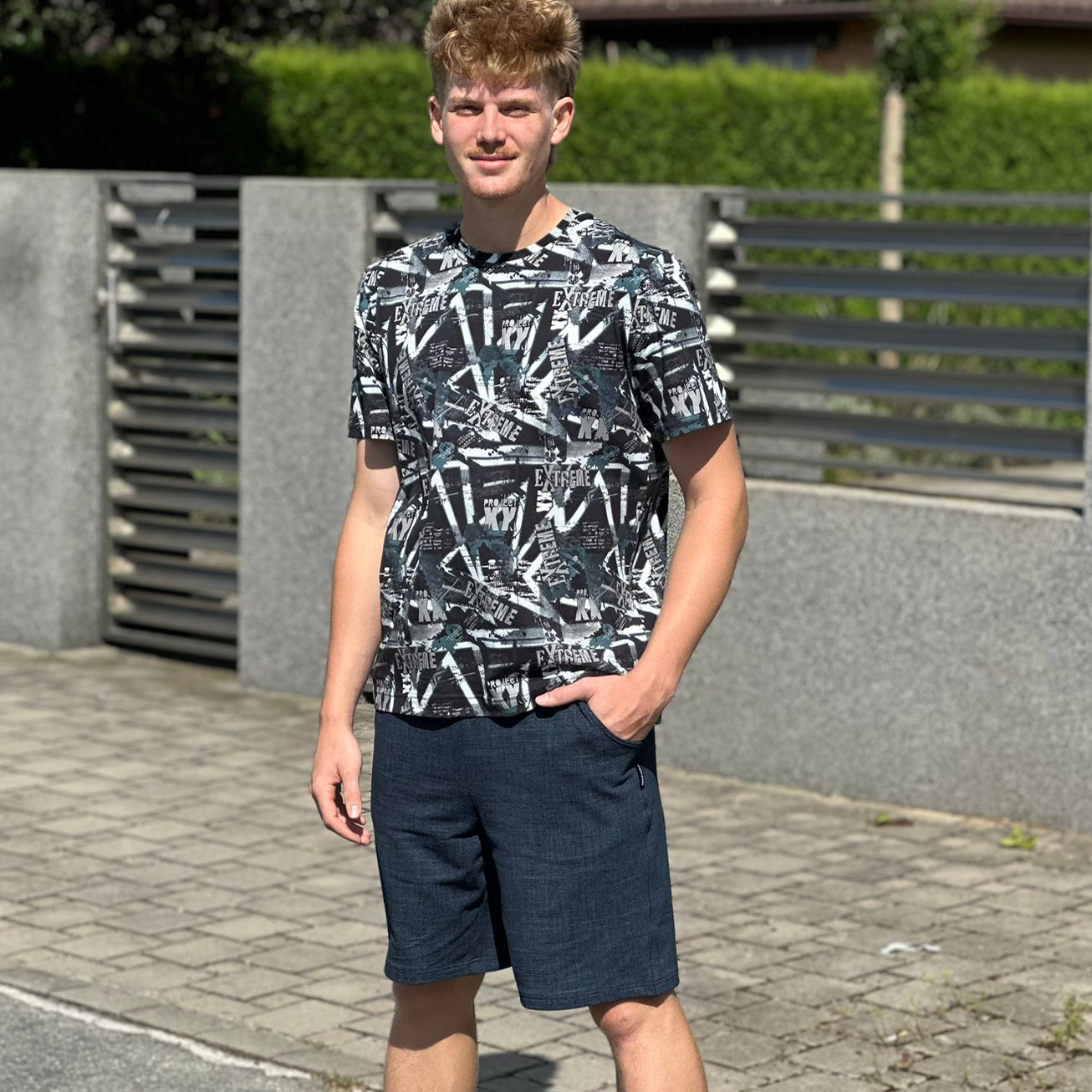 Pánské tričko černé extreme