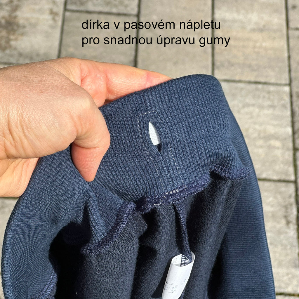 Pánské kraťasy tmavě modré denim
