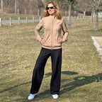 Jednobarevný bomber pro ženy