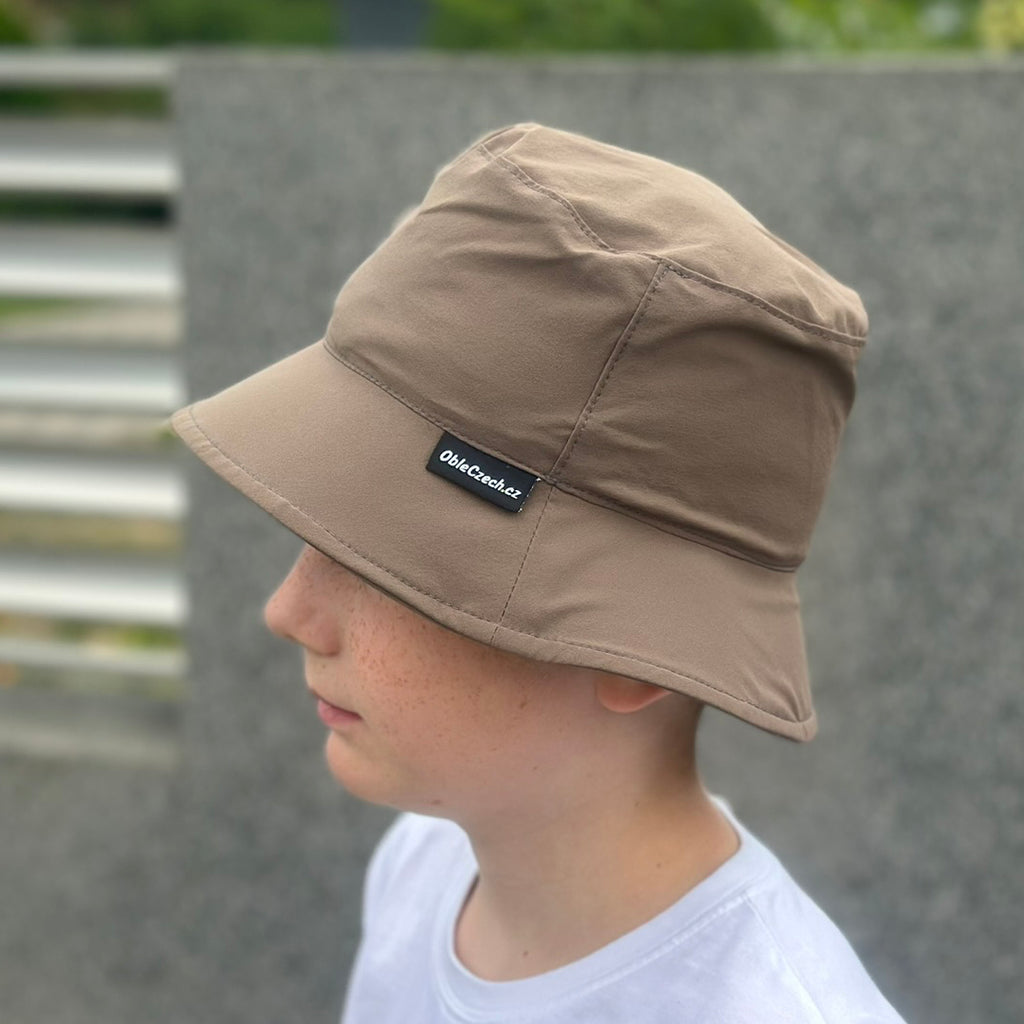 Klobouk funkční taupe