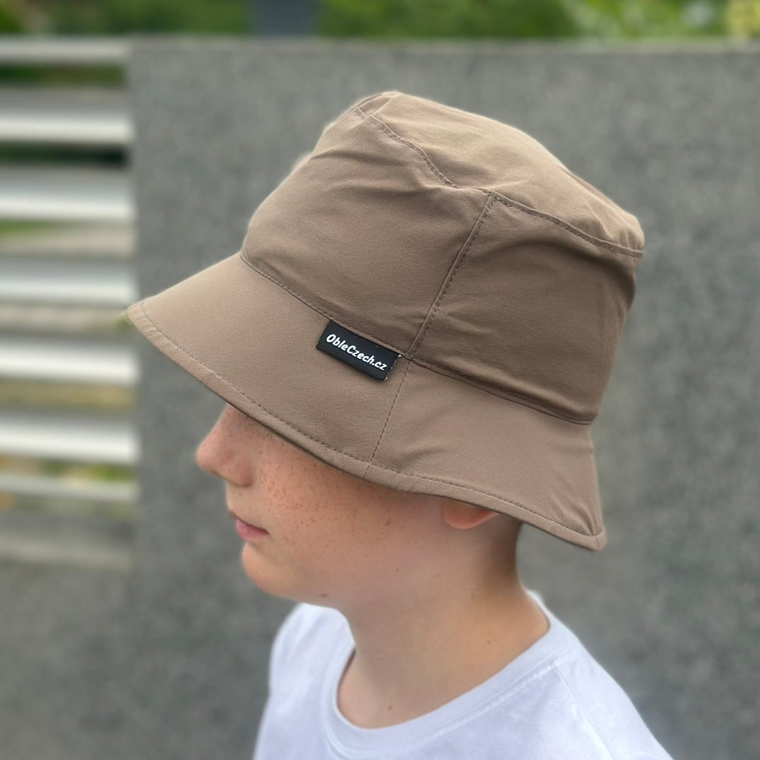 Klobouk funkční taupe