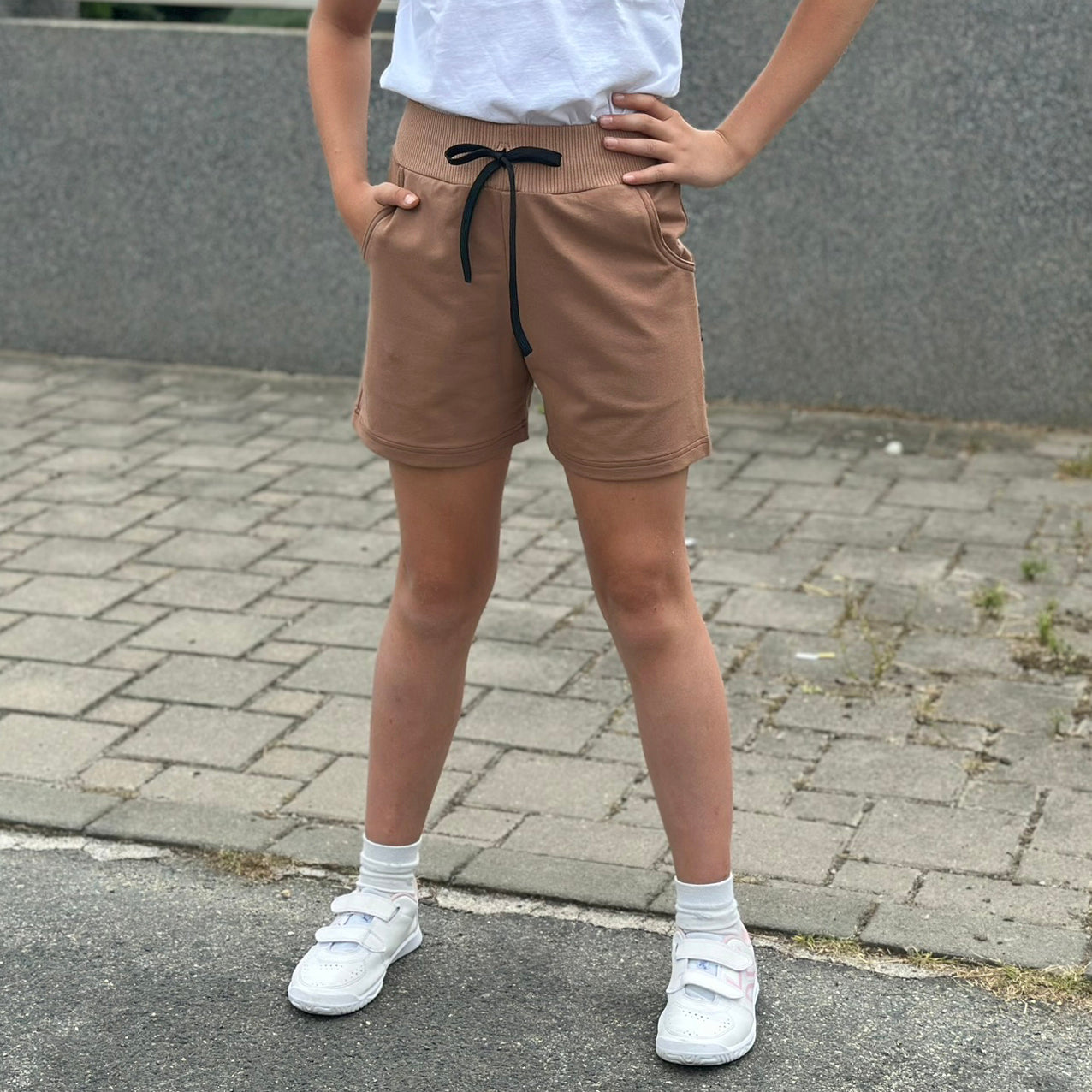 Kraťasy Walk světle hnědé