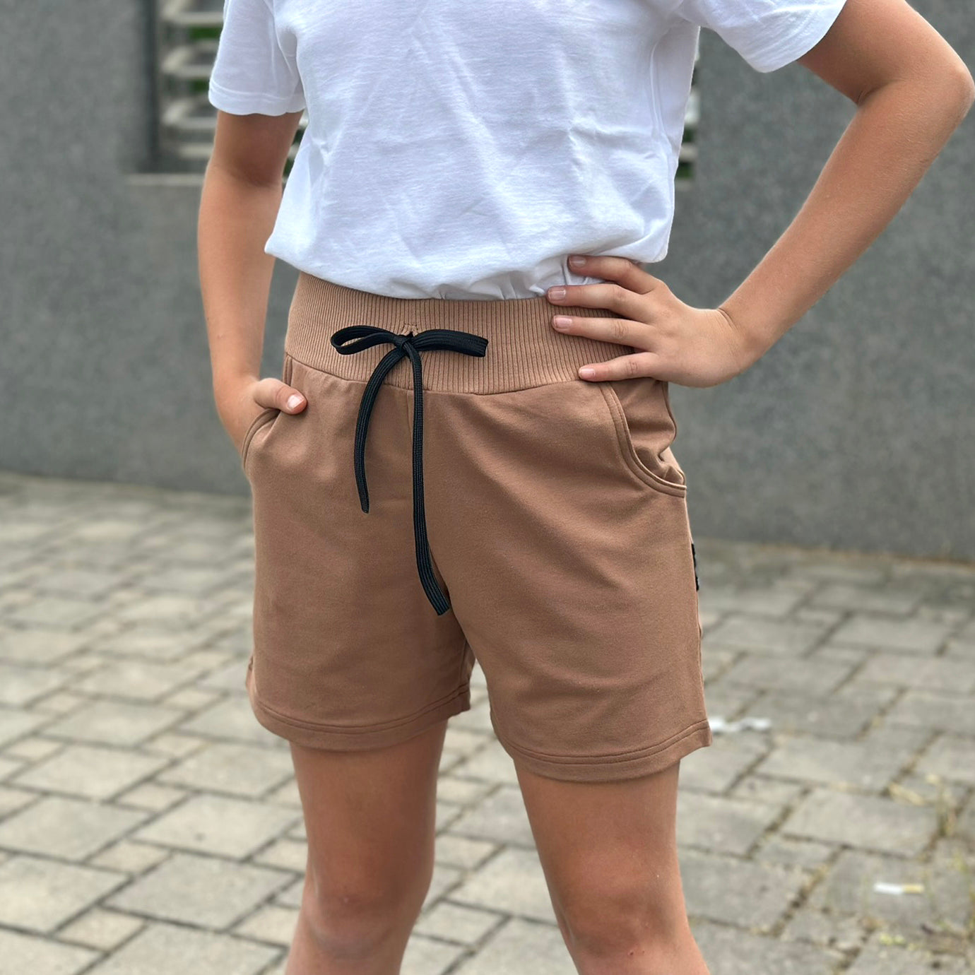 Kraťasy Walk světle hnědé