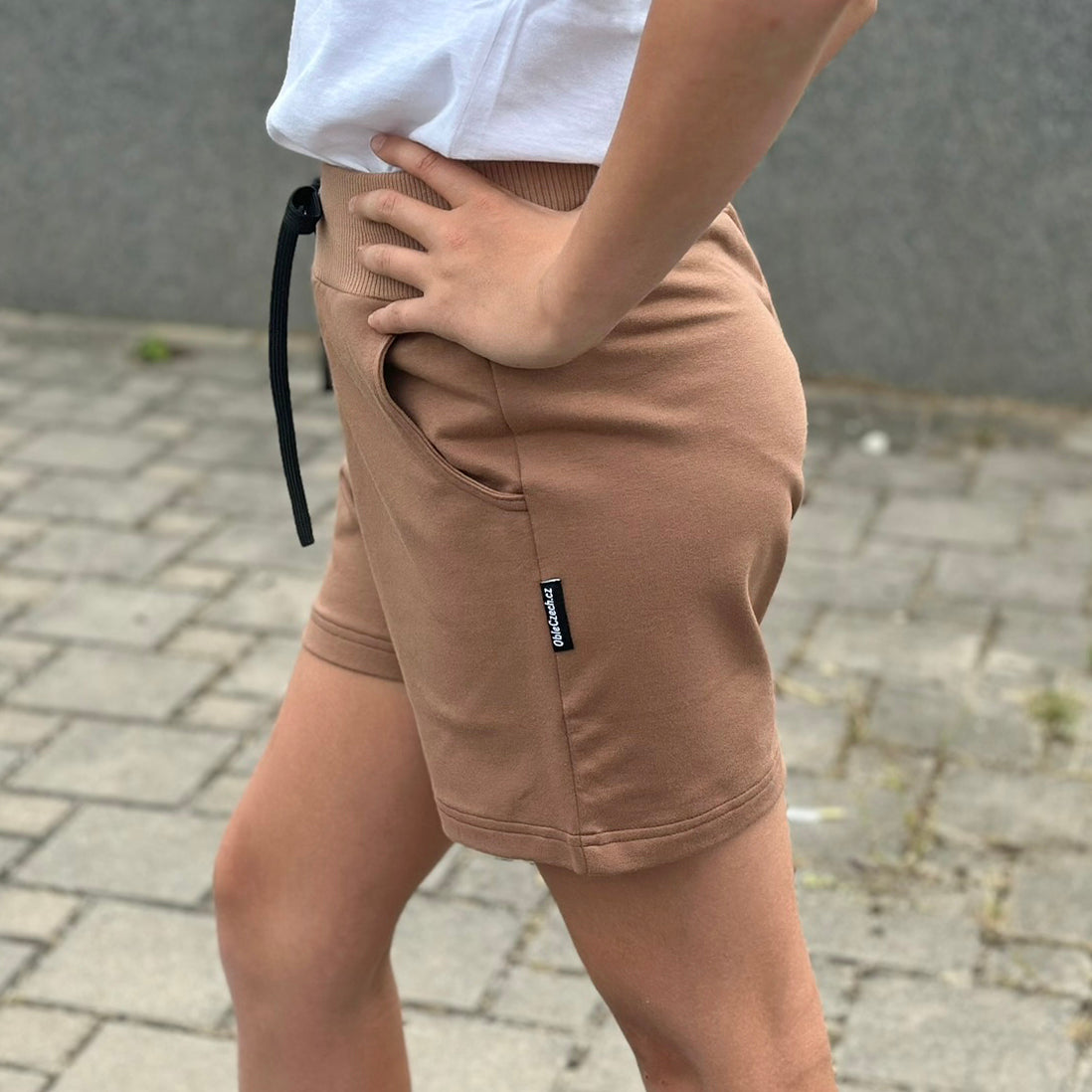 Kraťasy Walk světle hnědé