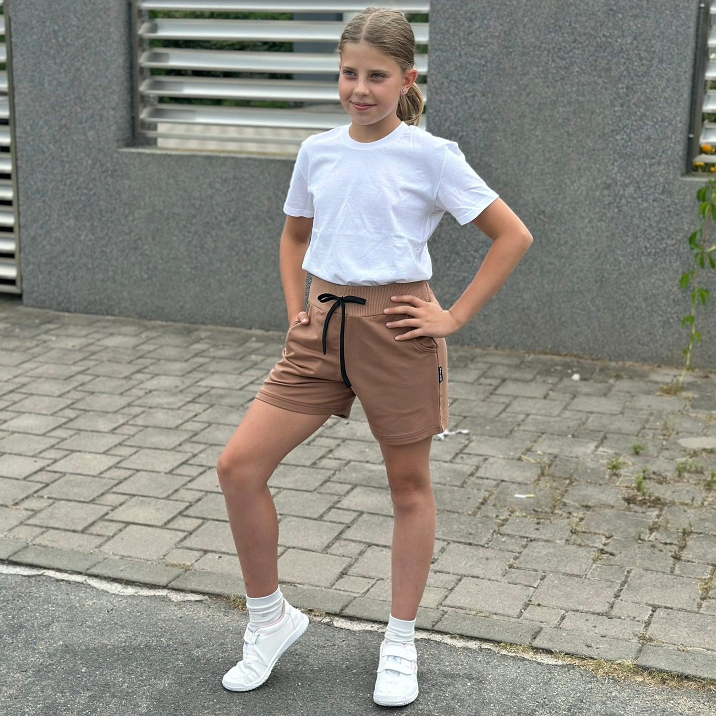 Kraťasy Walk světle hnědé