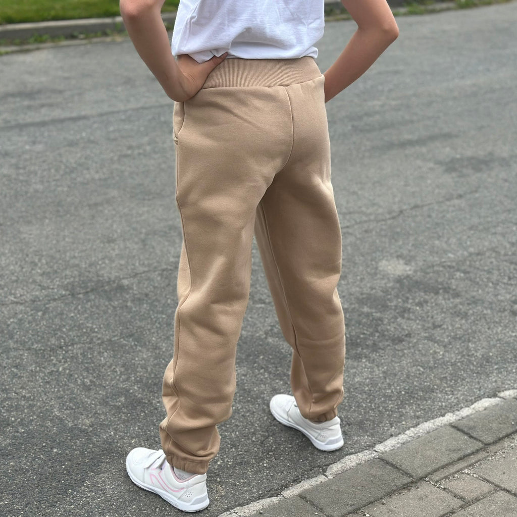 Tepláky Madison béžové
