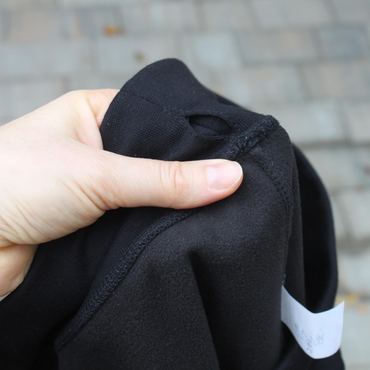 Dámské zimní softshell kalhoty černé