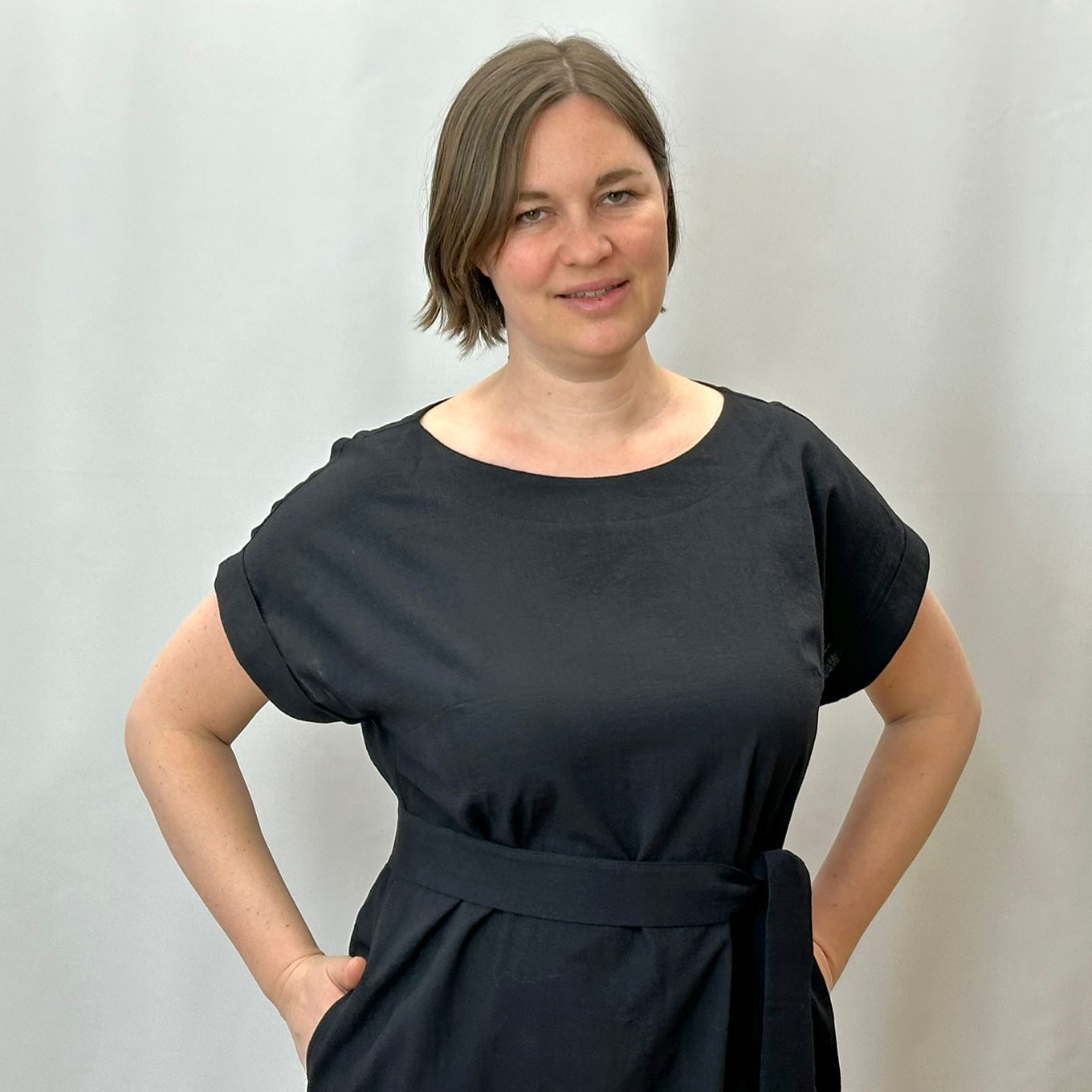 Dámské šaty do lodičky černé