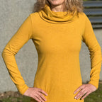 Šaty Salma hořčicový melír