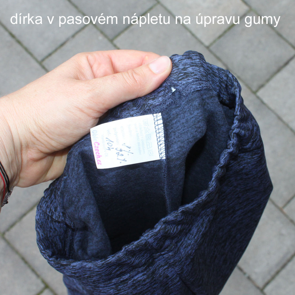 Zimní funkční legínové tepláky (spodky)