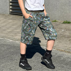 Kraťasy olivové skate
