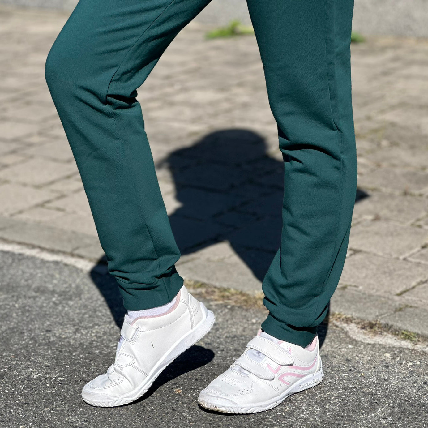 Tepláky Walk tmavé smaragdové