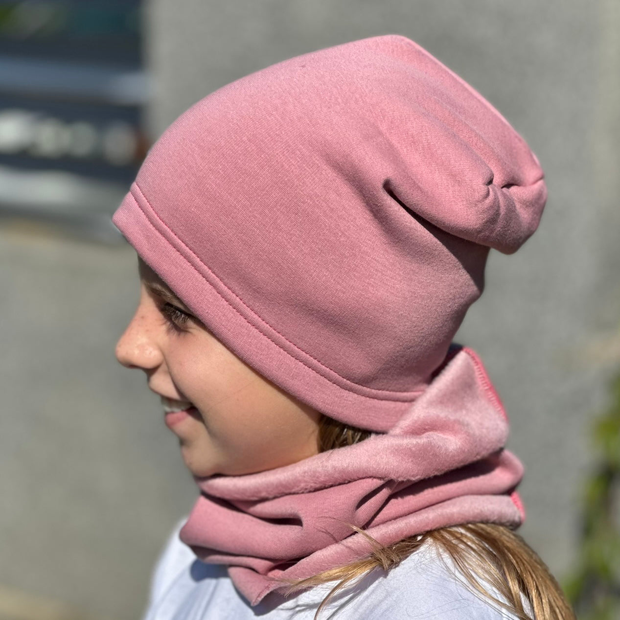 Zimní čepice starorůžová Elis