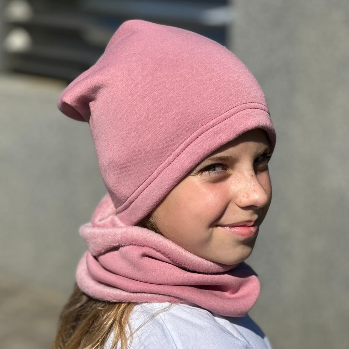 Zimní čepice starorůžová Elis