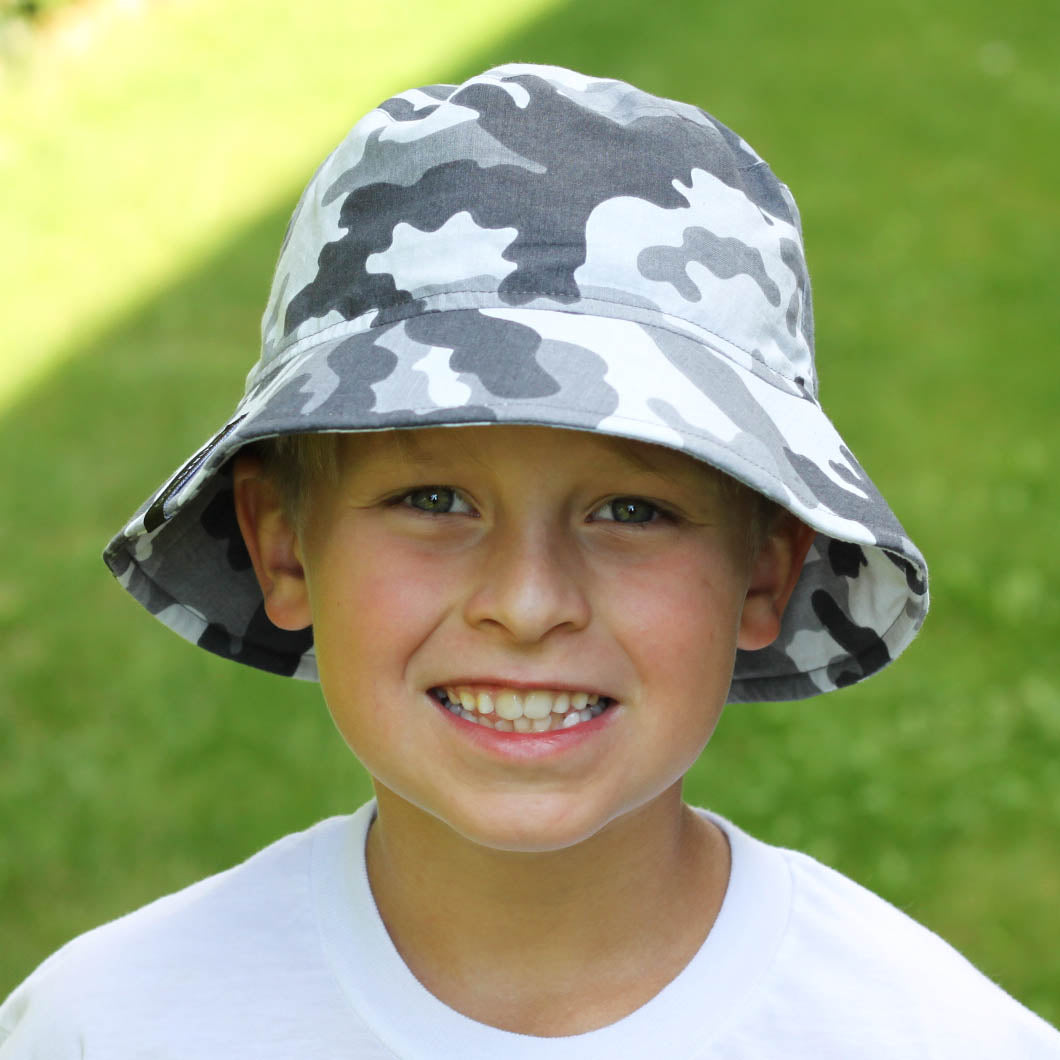 Klobouk šedý maskáč