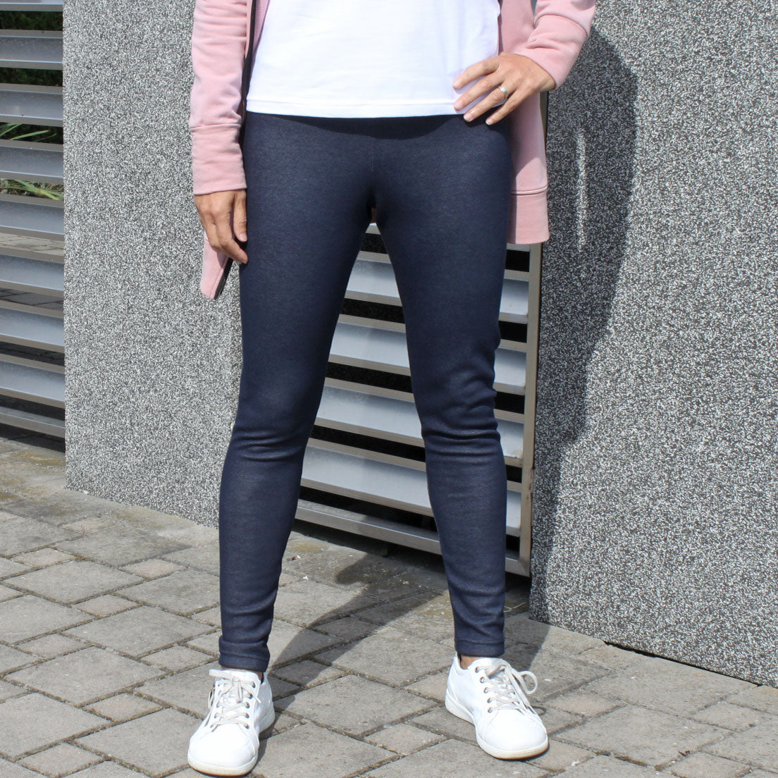 Zimní legíny WARMKEEPER denim