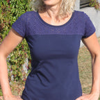 Tričko Kate tmavě modré madeira