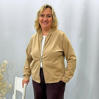 Dámský bomber béžový