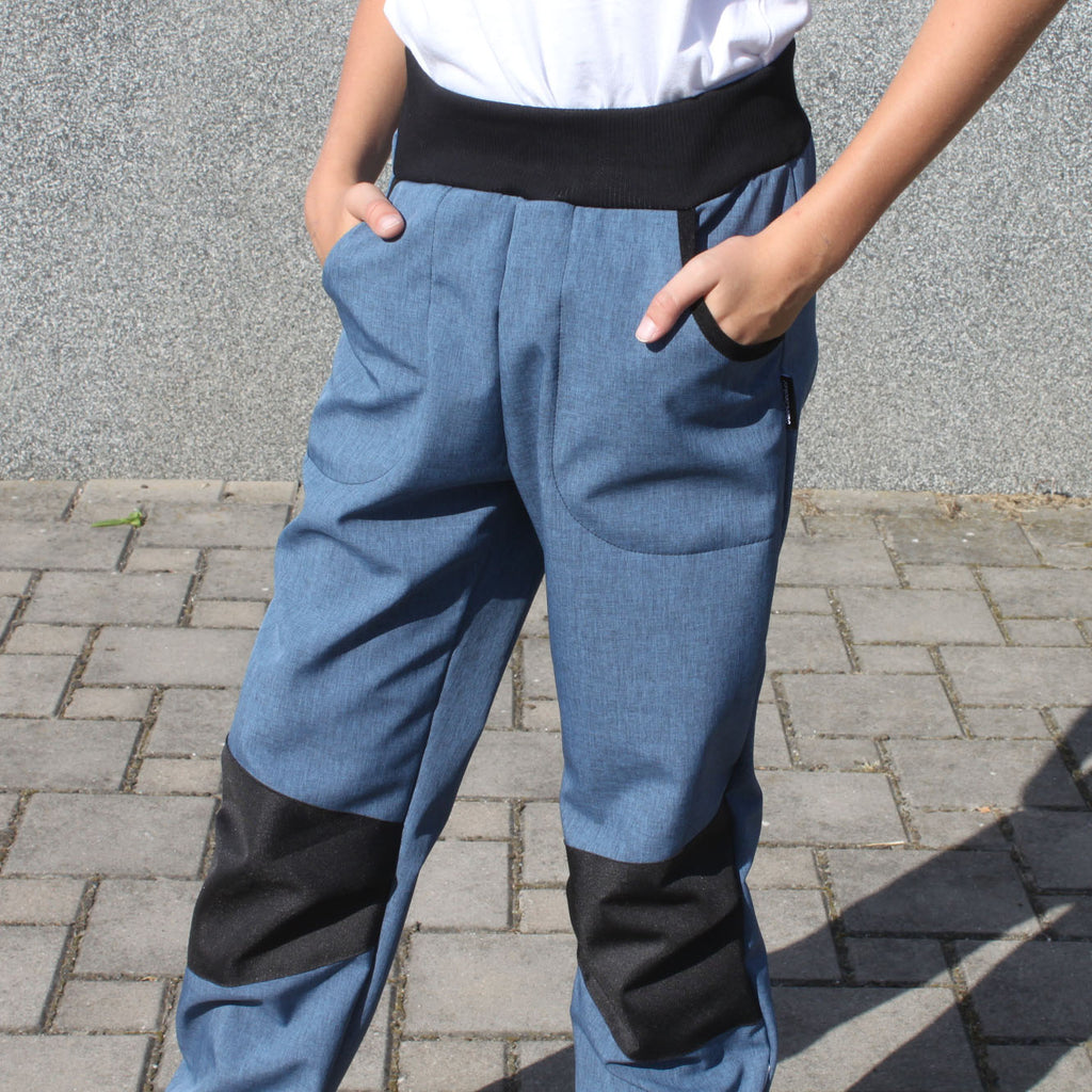 Zimní softshell kalhoty chlapecké