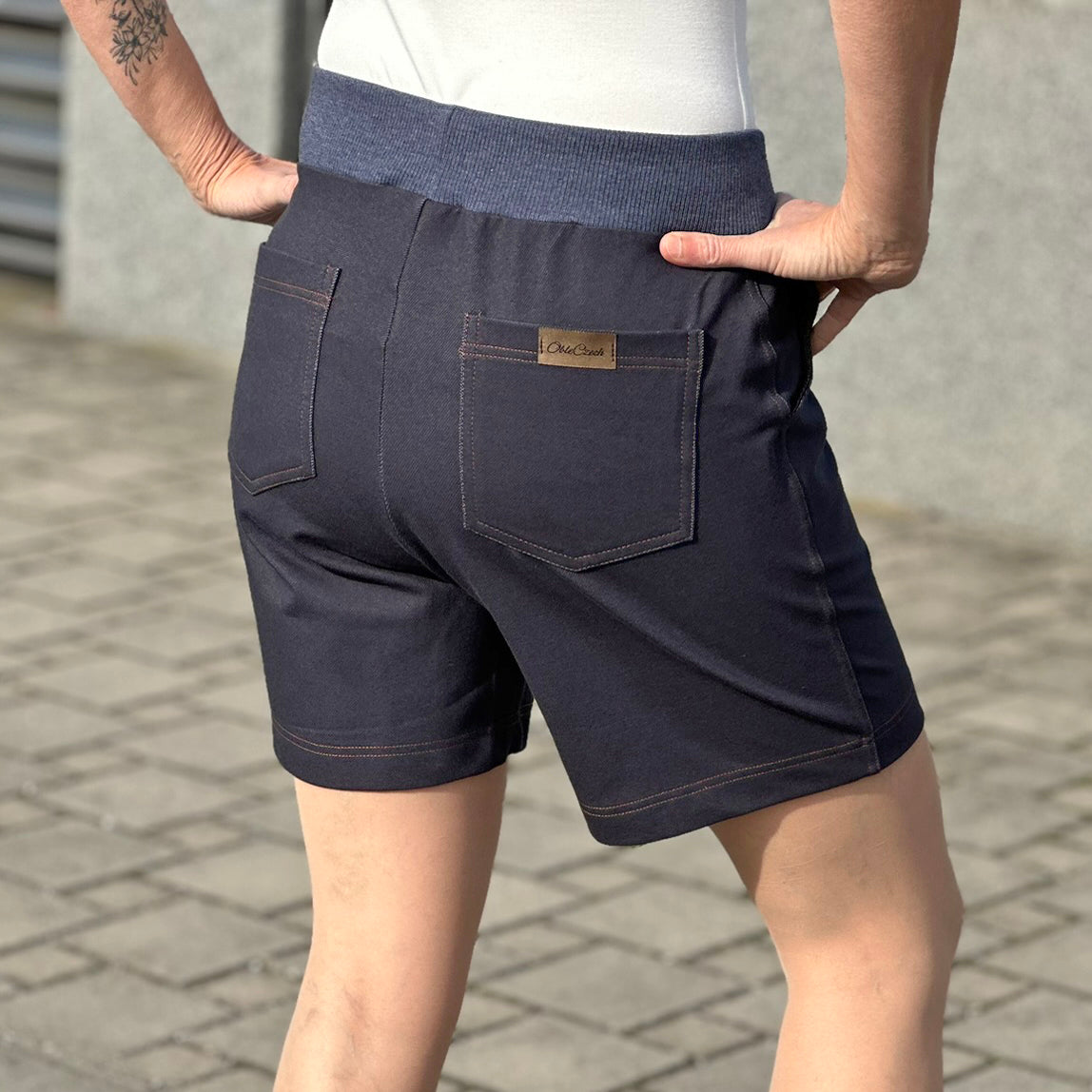 Kraťasy Lada džínové