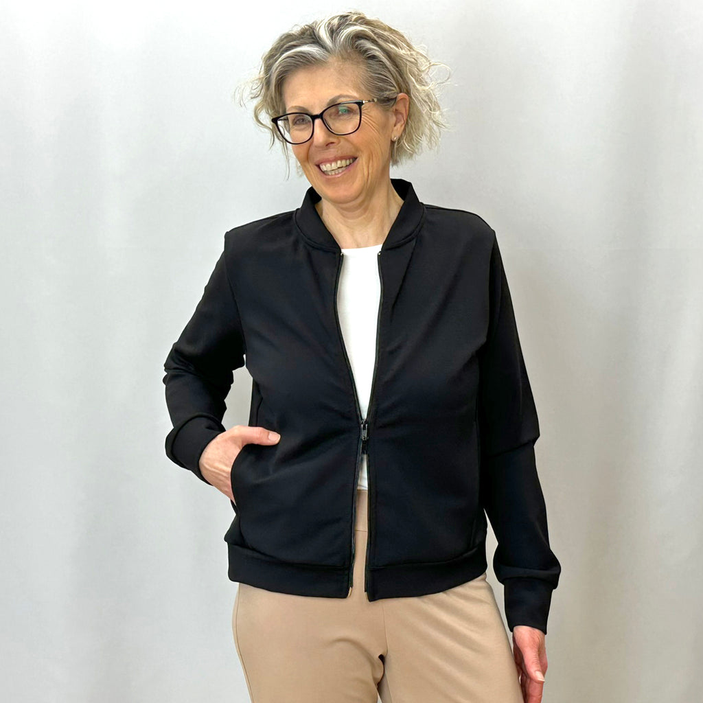 Dámský černý bomber