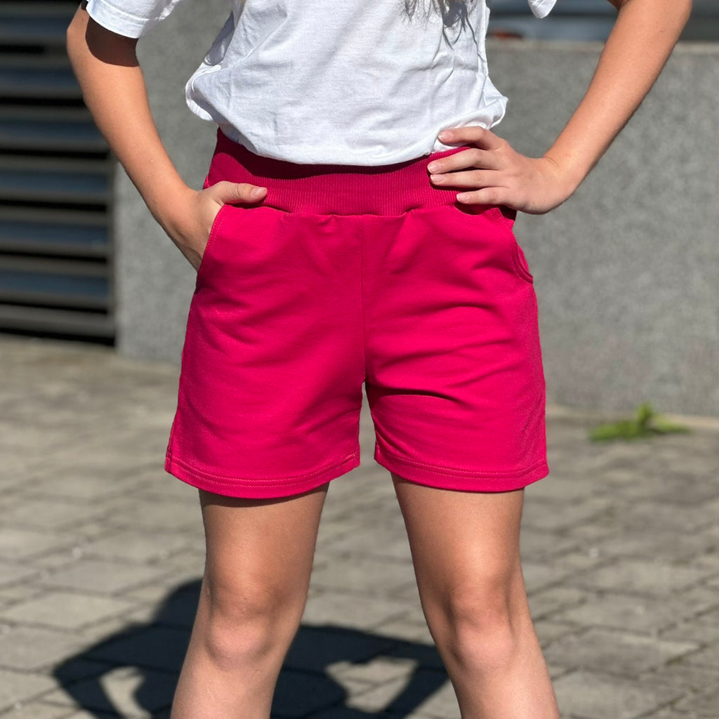 Kraťasy Walk tmavě růžové