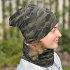 Jaro/podzim čepice z TEPLÁKOVINY