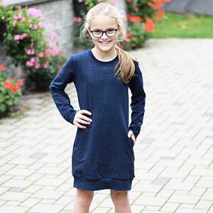 Mikinové šaty Wave denim