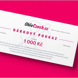 ObleCzech - dárkový poukaz 1 000 Kč