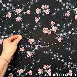 sakura na černé