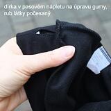 Dírka v pasovém nápletu dívčí legíny černé ObleCzech
