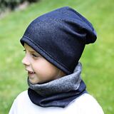 Zimní čepice denim WARMKEEPER